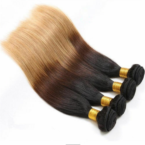 12A 1B/4/27# BRAZILIAN VIRGIN 3TONES DARK ROOT OMBRE HUMAN HAIR 3/4/5BUNDLES