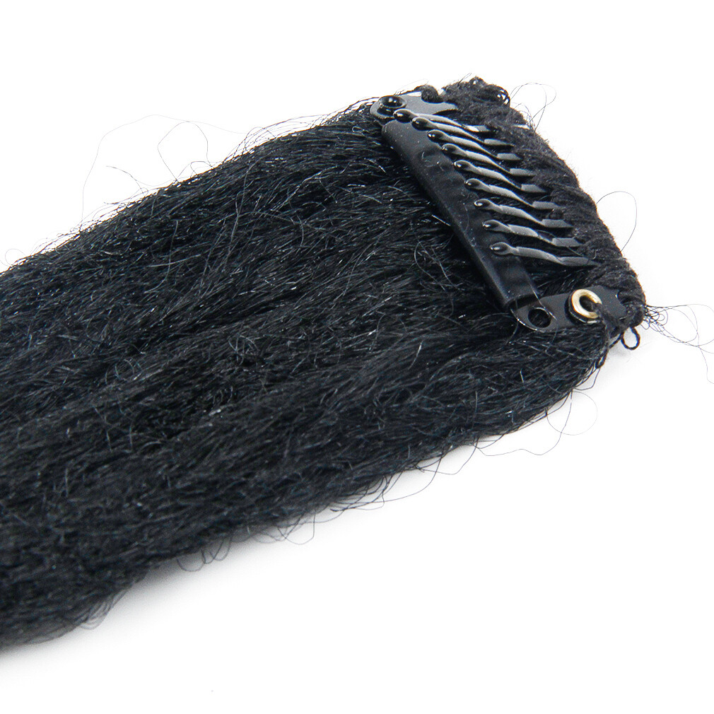 20Inch Clip in 4 Dreadlock Extension Synthetic Clip In Braid Dreads Hip Hop Locs
