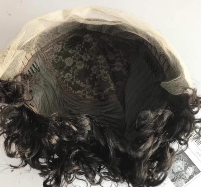 6 Inch Pixie Cut 13×1 Lace Front Wig 100% Human Hair Curly Wig 150%/180% Density