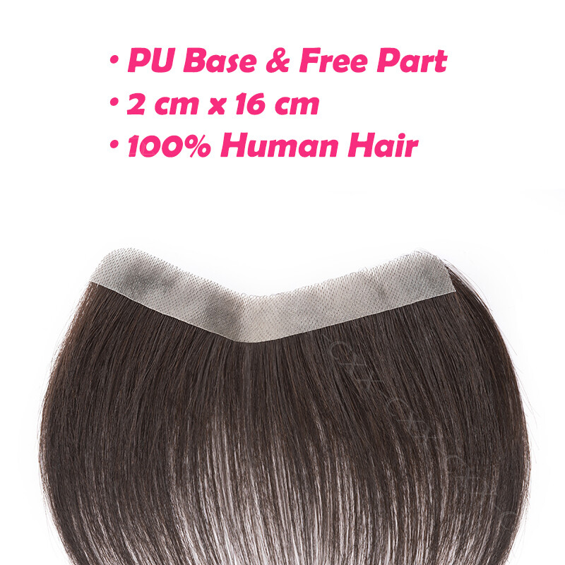 Forehead Frontal Hairpiece Mens Toupee Hairline V Loop Replacement System Women