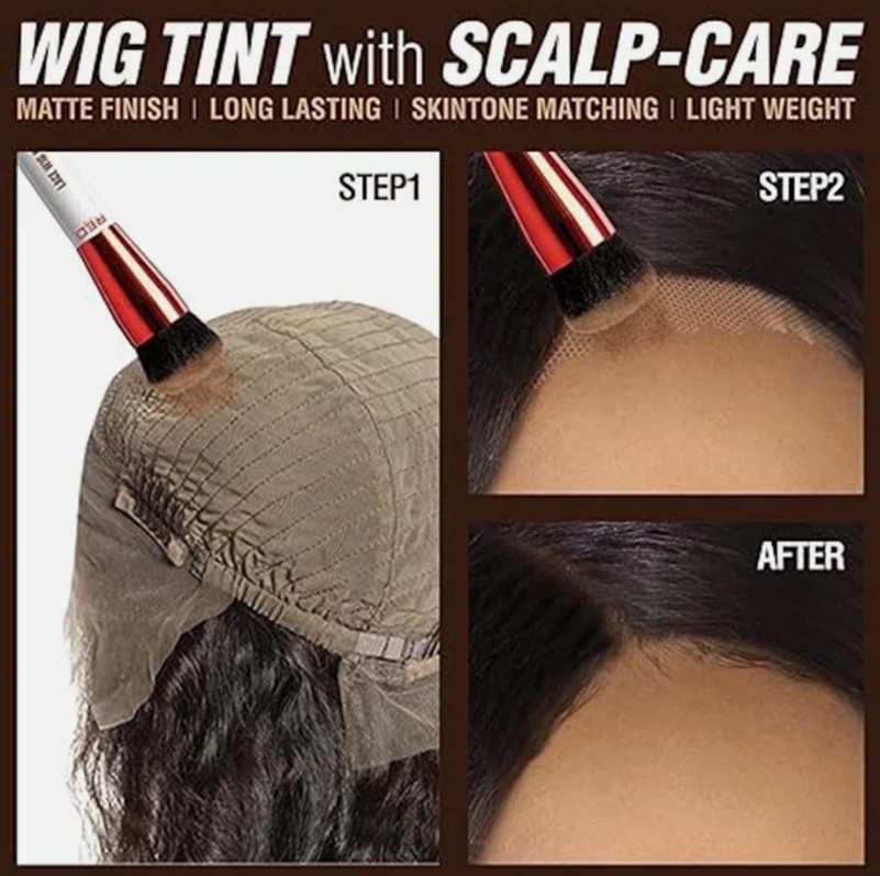 reo by kiss tintedlace wig powder medium brown