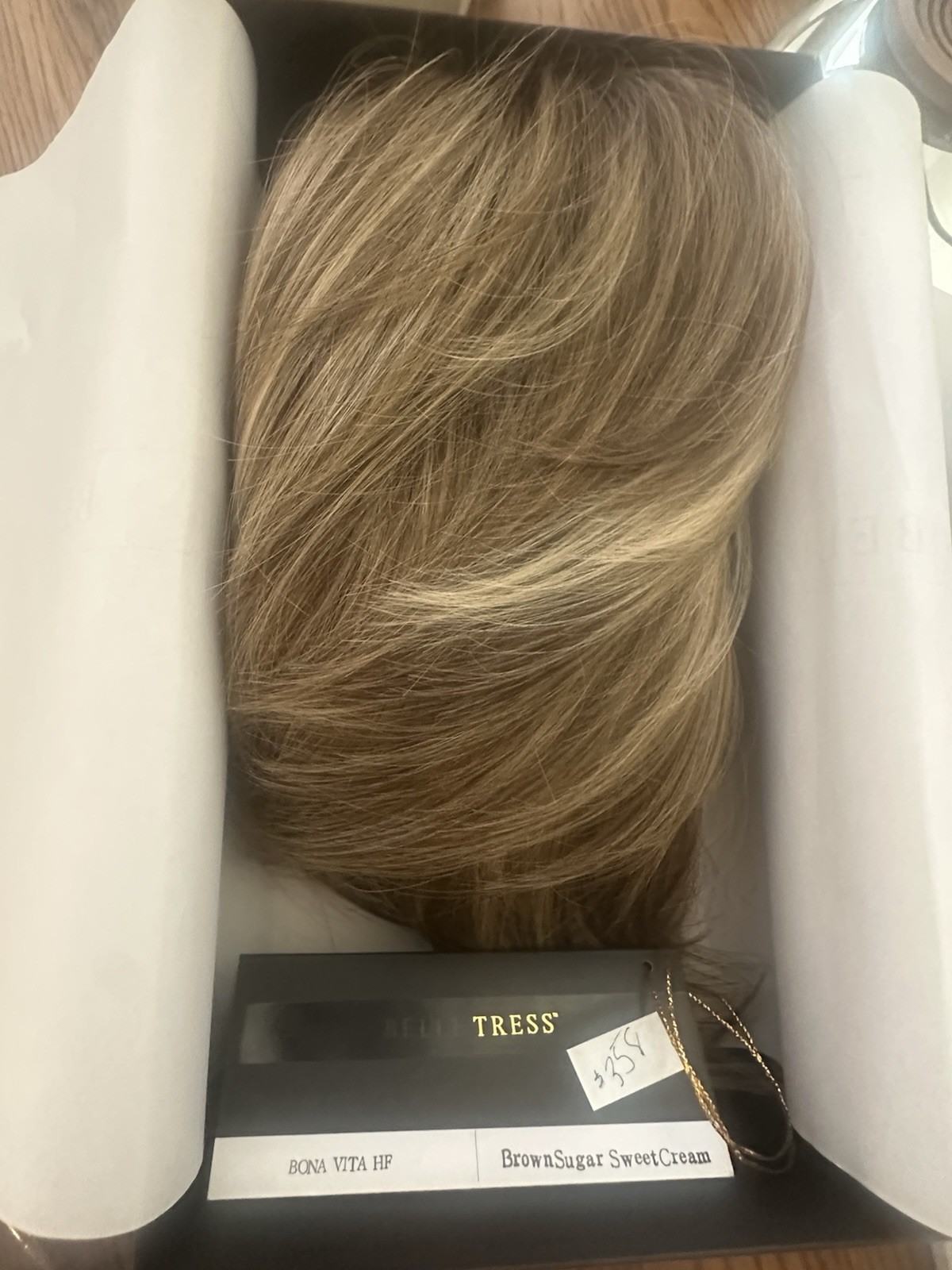 Belle Tress “BONA VITA” Brown Sugar Sweet Cream LaceFront MonoPart Reg. $358. ❤️