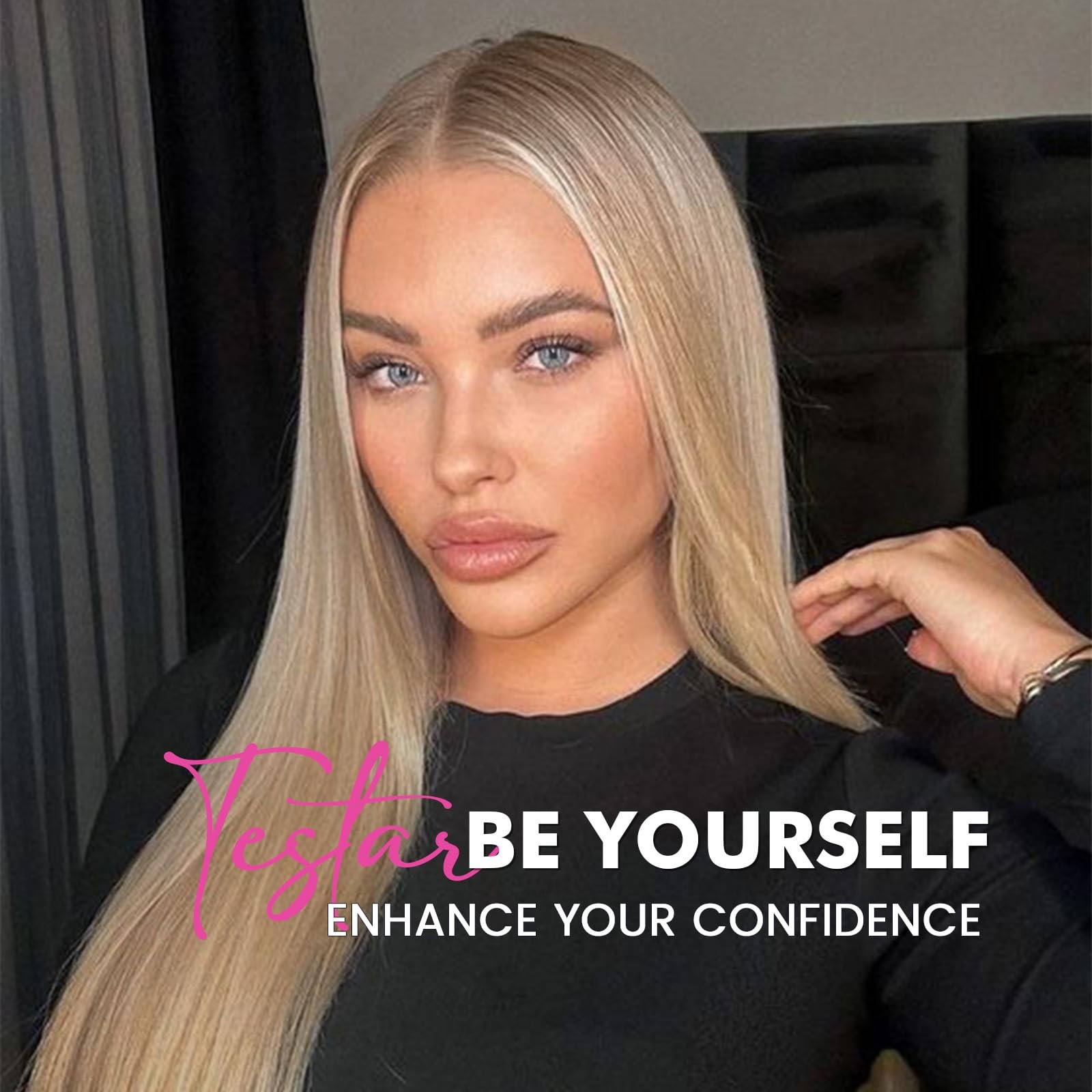 testar 613 13×6 Lace Front Wig Long Blonde Wigs for Women HD Transparent Lace…