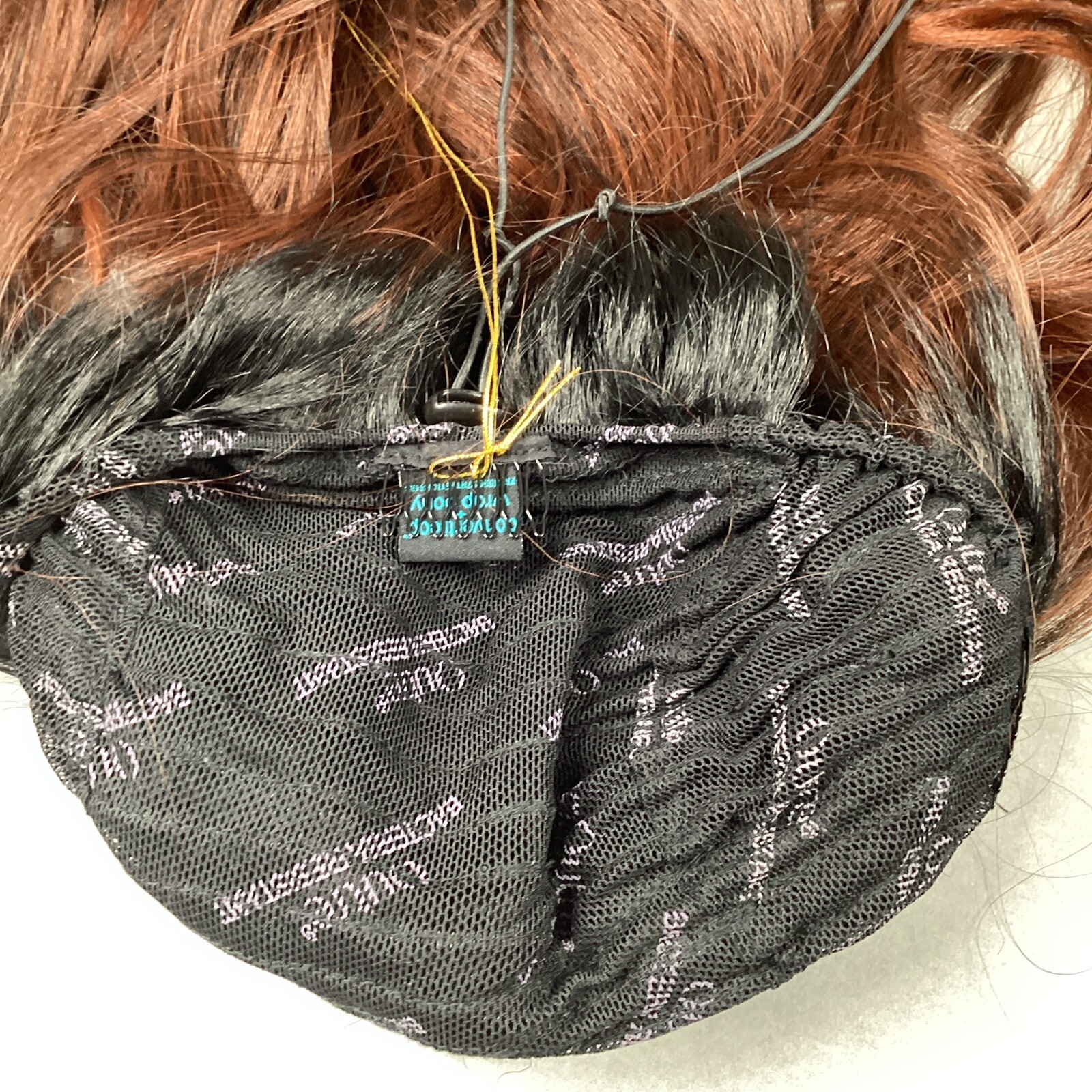 Converti-Cap + Wrap Pony Kiss & Tell #DRGinger Brown Black Premium Synthetic Wig