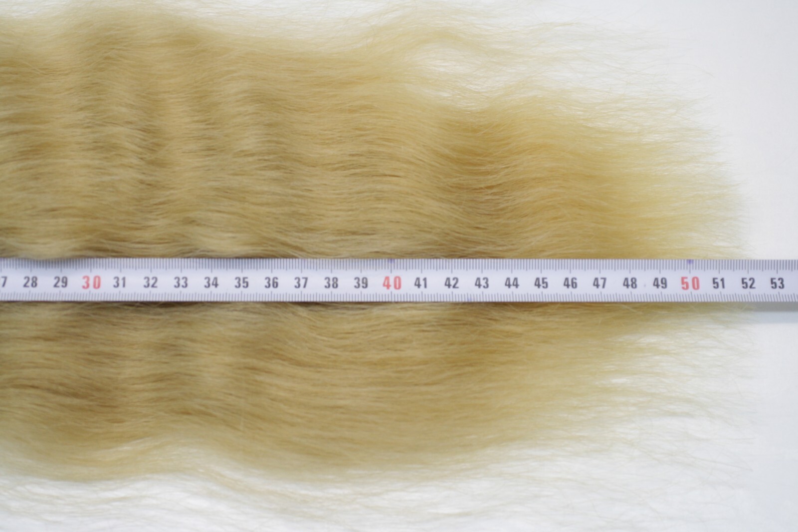 LUX European Natural THIN Hair Slavic Wavy Light Blond 52cm/20,5″ & 85gr/3oz