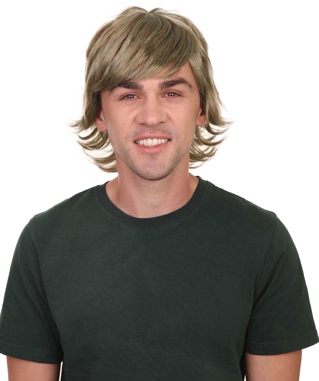 Zombie Blonde Wig, Halloween Wig ,Premium Breathable Capless Cap, HM-346