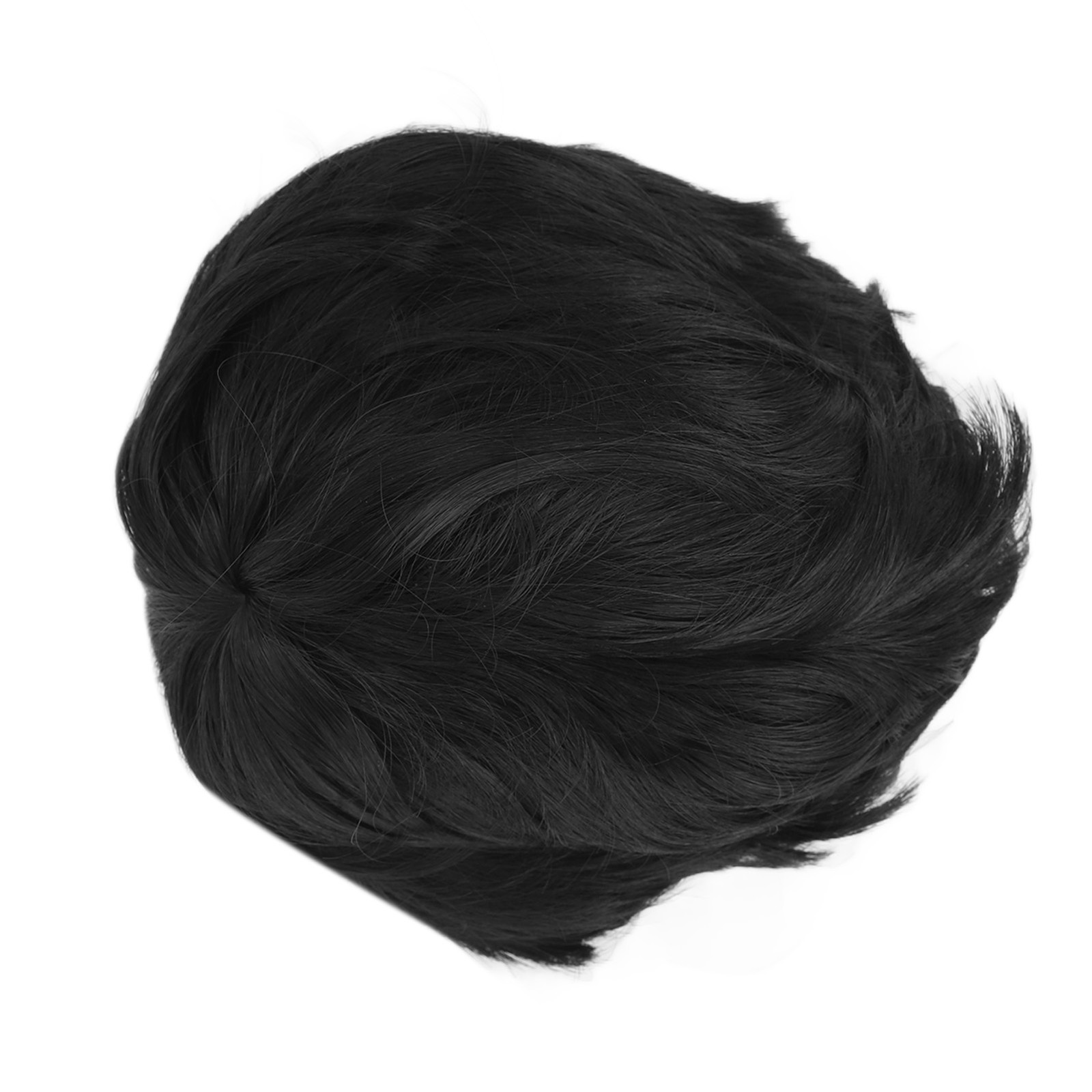 Men’s Short Wig Fluffy Natural Fashionable Comfortable Wear False Hair Wig For