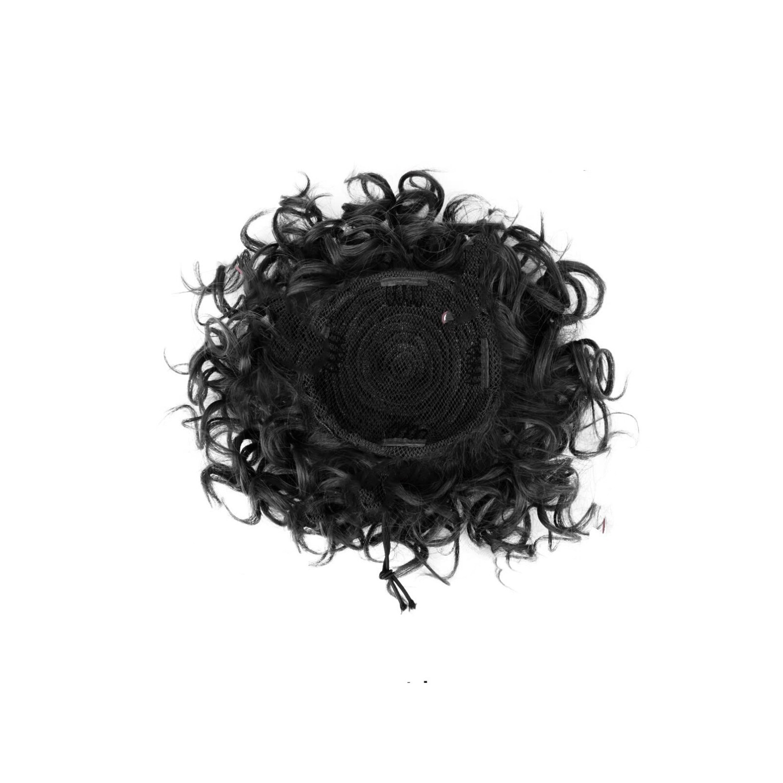 Messy Curly Hair Bun Updo Clip in Hairpiece Chignons Drawstring Hair Extensions