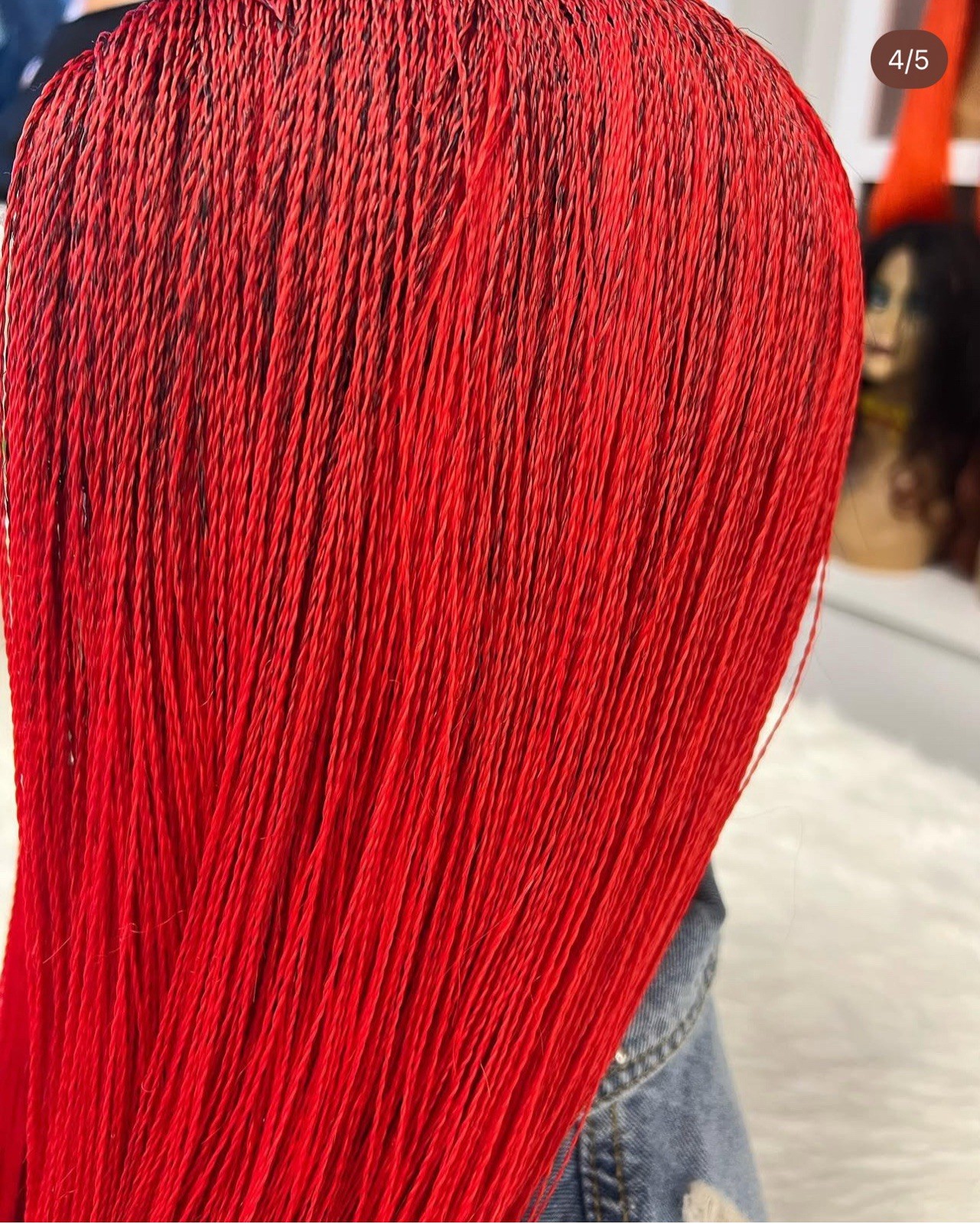 Handmade Braided Wig| Micro Twist Braids|Nano braids| Million braidREADY TO SHIP