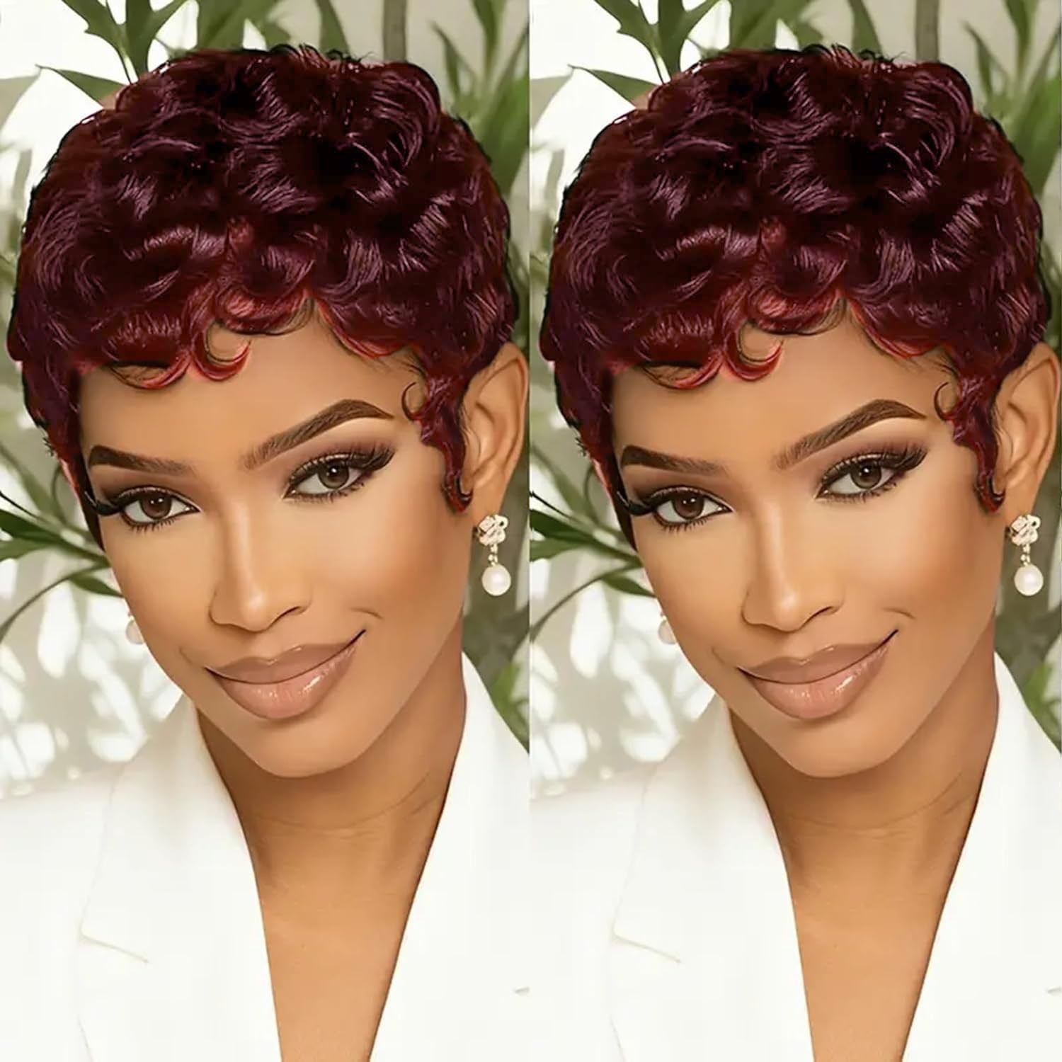 Pixie Cut Wig Human Hair for Black Women Short Pixie Cut Wigs 100% Real Human Ha