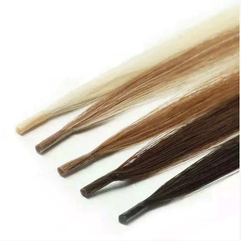 16″ 18″ 20″ STICK I-Tip hair extensions MICRO RING real RAPUNZEL salon remy hair