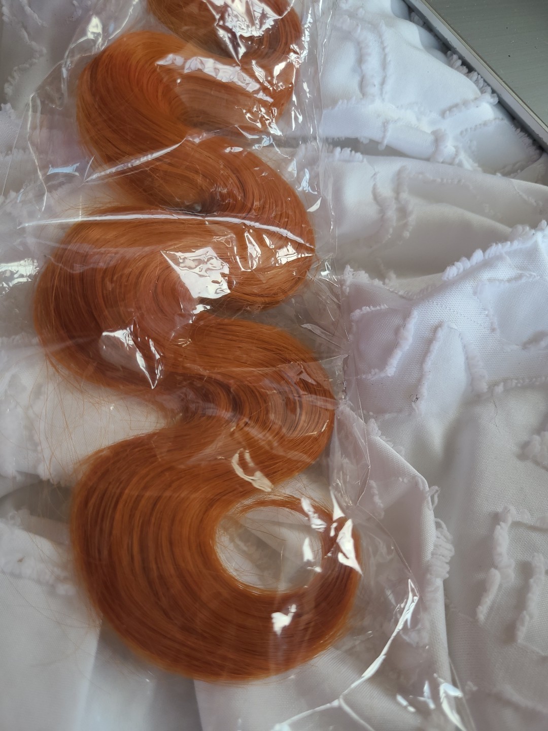 Highlight Brown Orange Ginger Color Straight/Body Wave 100% Unprocessed…
