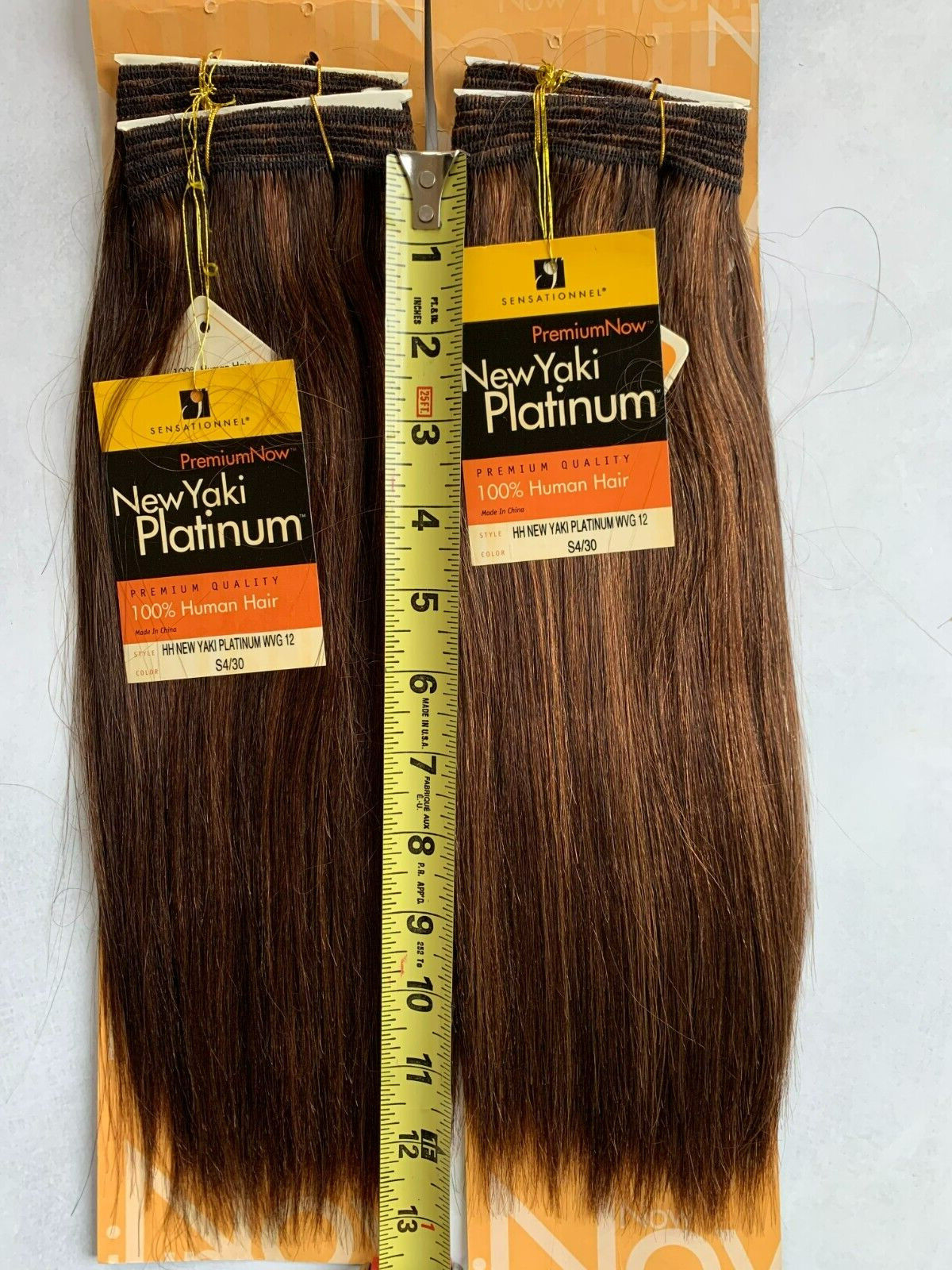 100% Human Hair, Sensationnel, New York Yaki Premium Weaving Hair 2-Pack Bundle