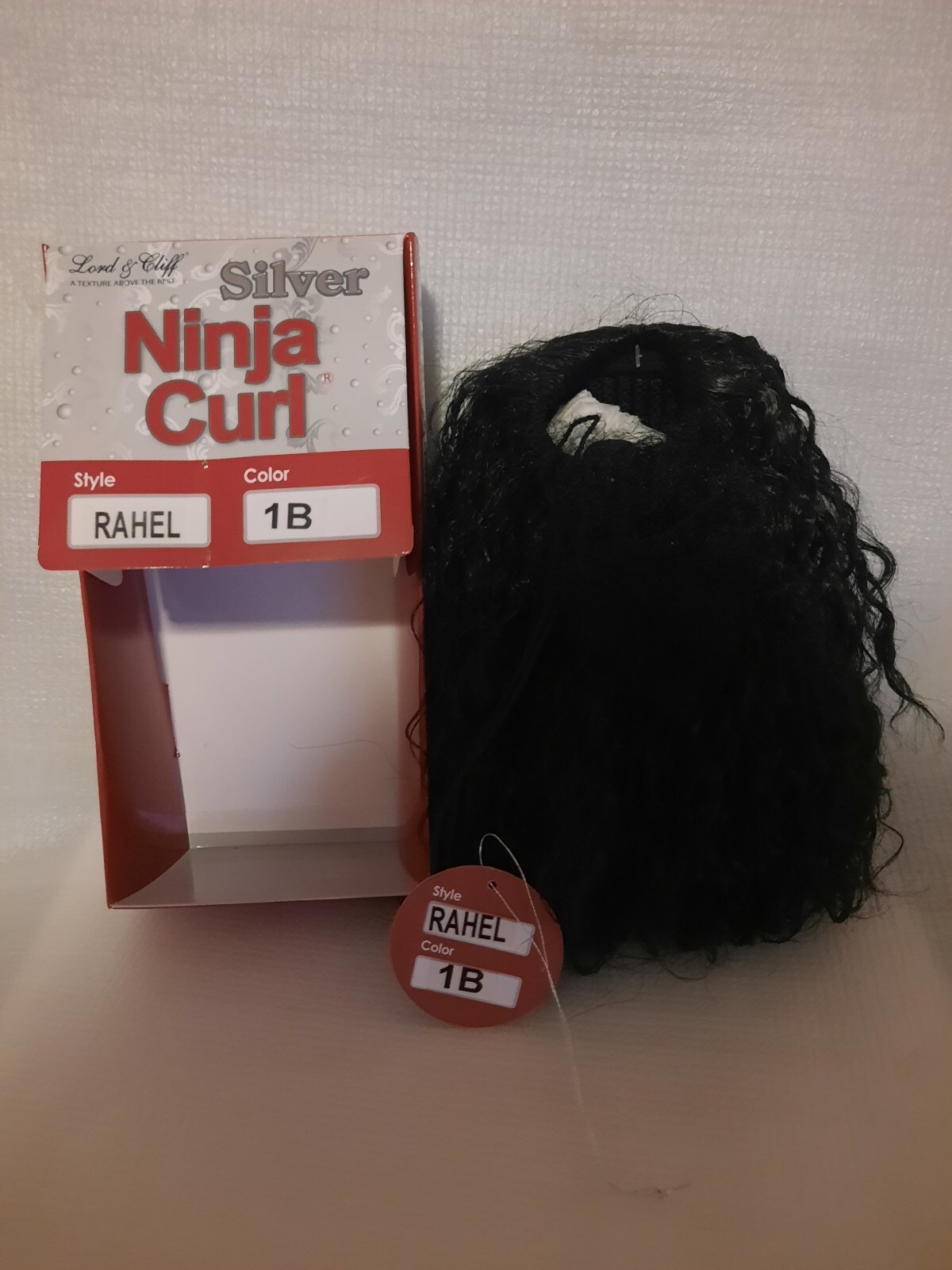 LORD & CLIFF Yaky Ninja Curl Hair Extensions Draw String Kanekalon Color 1B