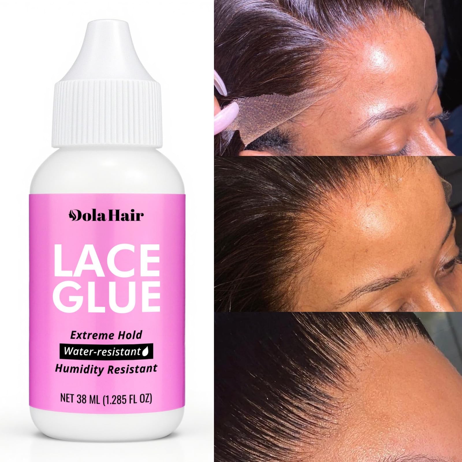 Lace Glue Kit – Complete Set with Lace Tint Mousse, Wig Installation & Meltin…