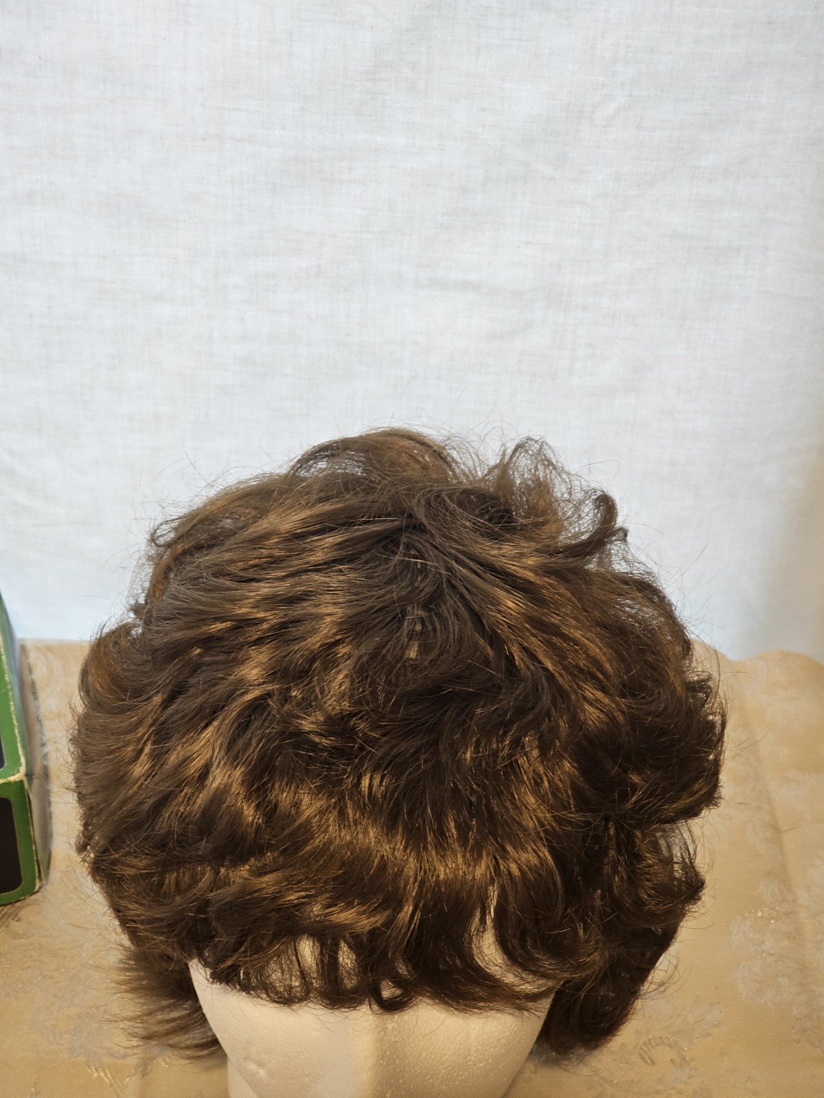 Vintage Wig Exquisite Capless Brown Wig by Karl of Vienna Feather Weight 22