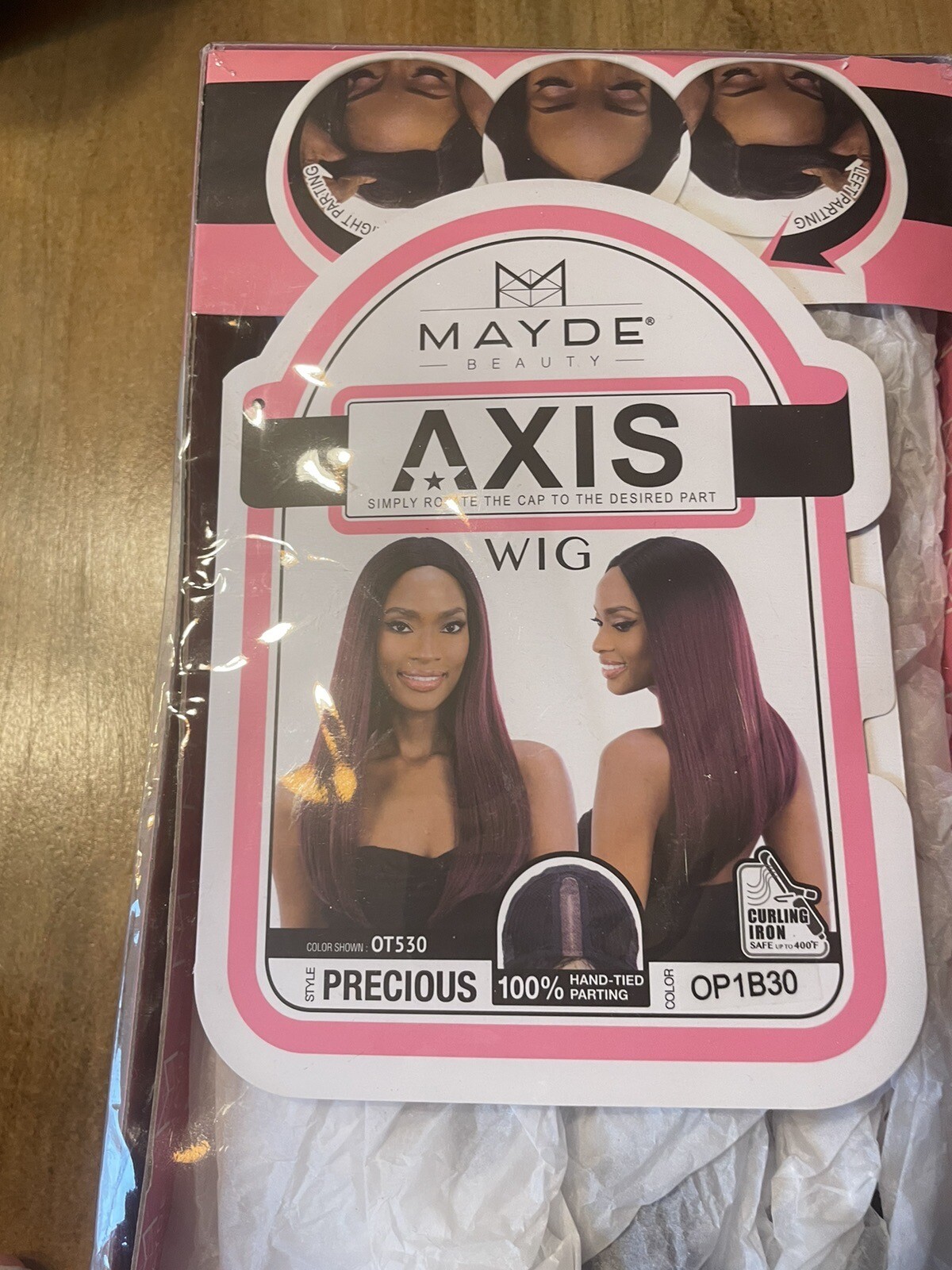 Mayde Axis Beauty Wig OP1B30 Precious Style
