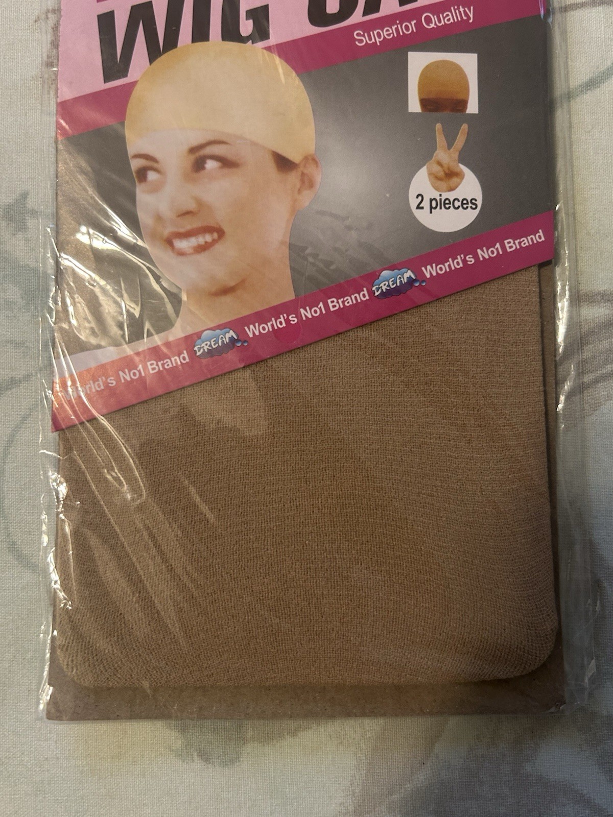 Dream deluxe Wig Cap 0097 2 Pieces One Size Fits All Polyester Superior Quality
