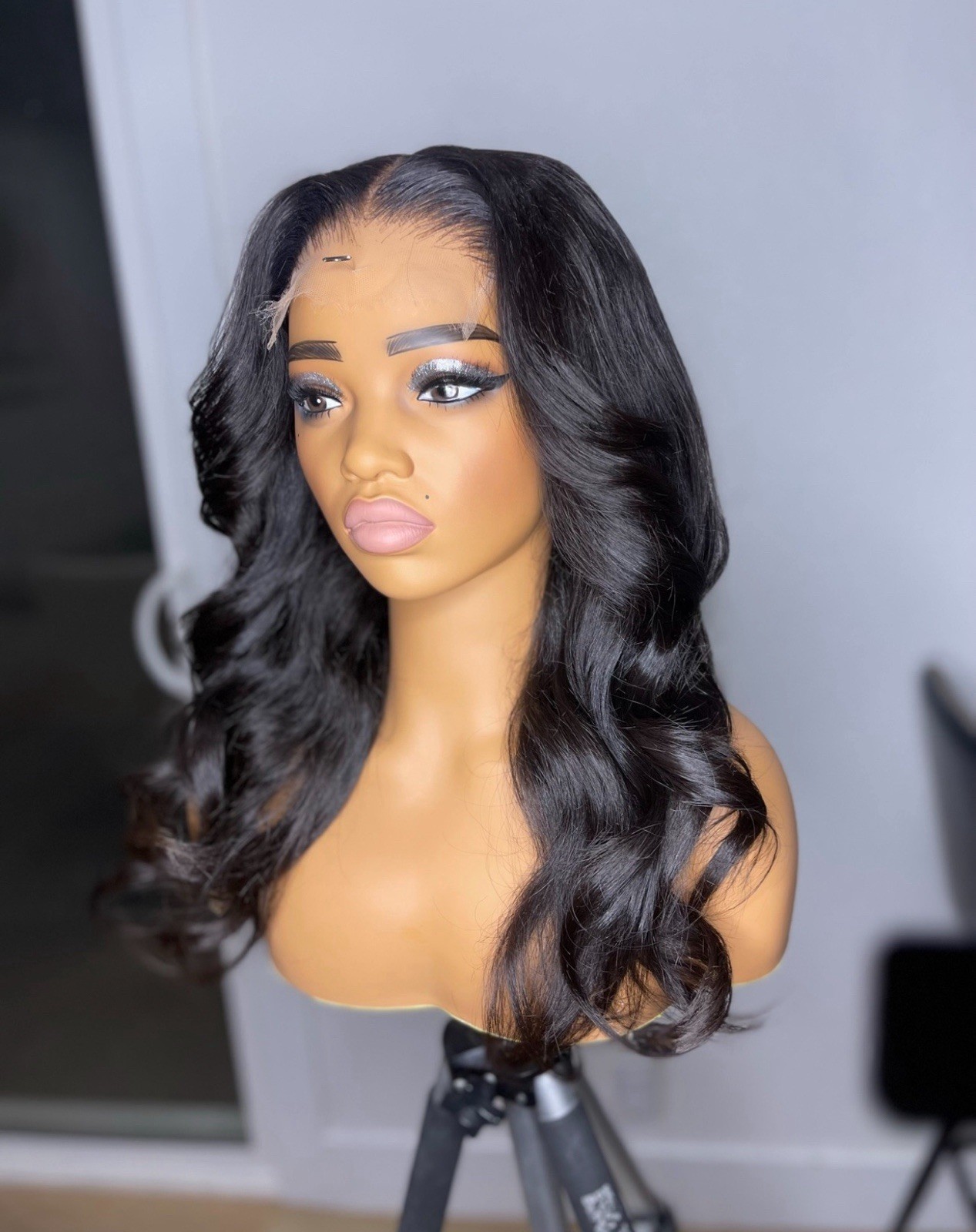 HD Lace Wig Natural Color 5×5 Closure Lace Closure