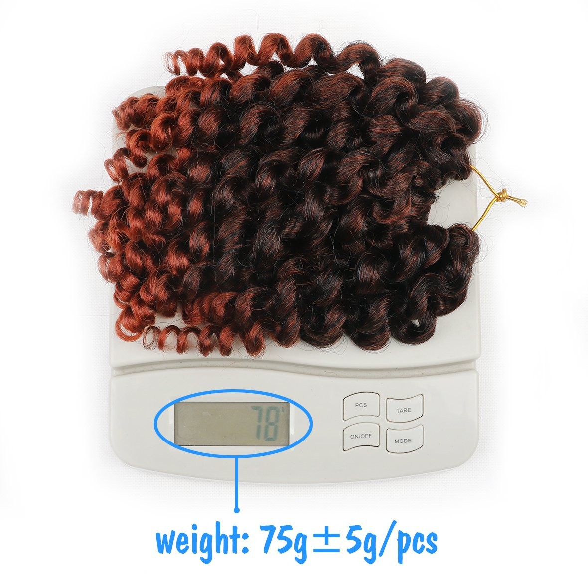 Afro Kinky Twist Crochet Braid 8 Inch 20 Strands Natural Black – Jamaican