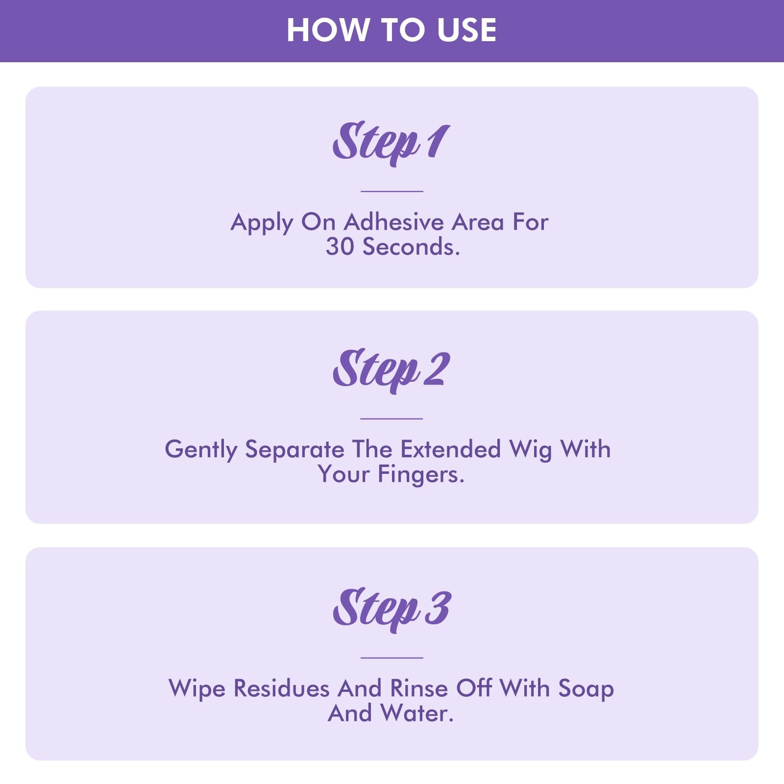 Lace Glue Remover for Lace Wigs, Tape in Hair Extensions