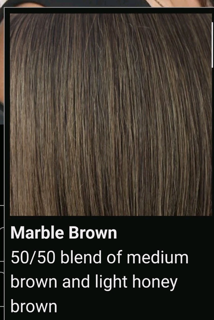 DAZZLING WAVEZ Wig RENE OF PARIS Marble Brow Heat-Friendly! Lace Ft Mono Pt