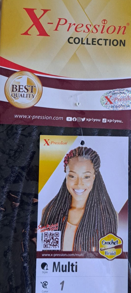 Multi Xpression for Crochet Braids