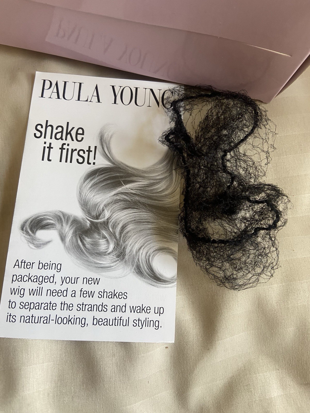 Paula Young Full Volume Hair Wrap/Bun – A9405- Color #14 Medium Brown