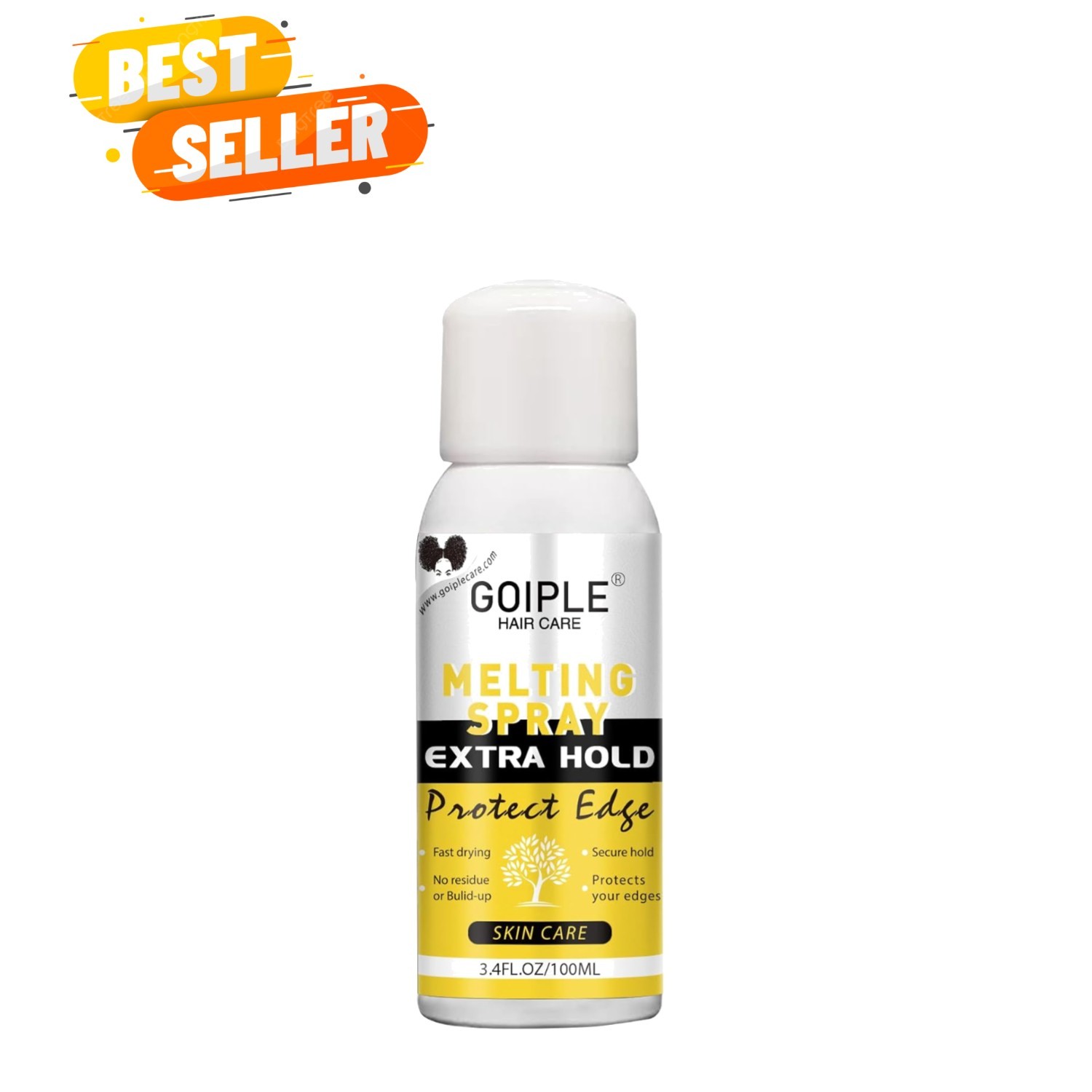 No Residue Lace Melting Adhesive Spray – Long-Lasting Hold for Wigs, 3.4 oz