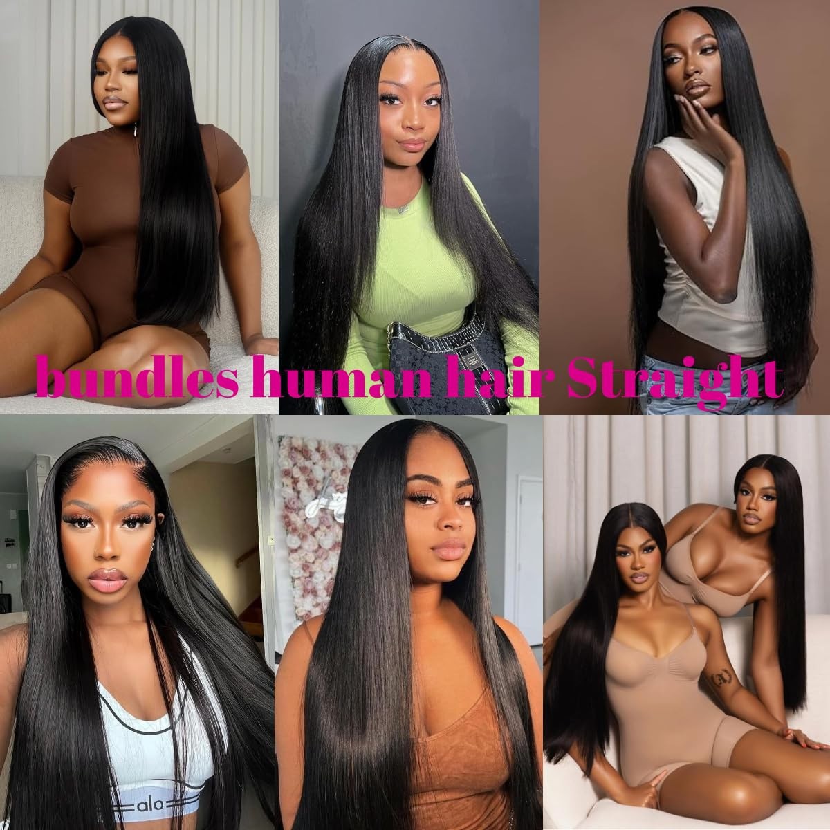 Iedcee Human Hair Bundles Straight Hair Bundles 18 20 22 Inch Brazilian 100