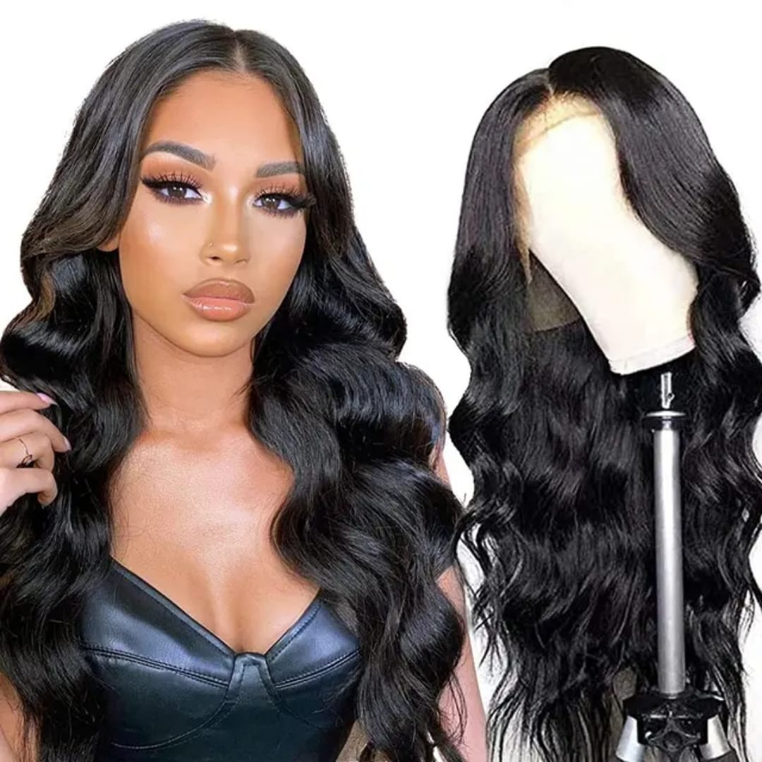 13×4 HD Lace Frontal Wig 100% Human Hair Body Wave 250% Density 12A 18-24″ Soft