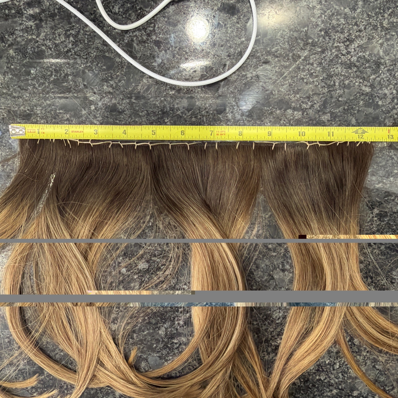 Bellami Straight Flex Weft Extension 20” Chocolate Rebel 145g NEW Human Hair