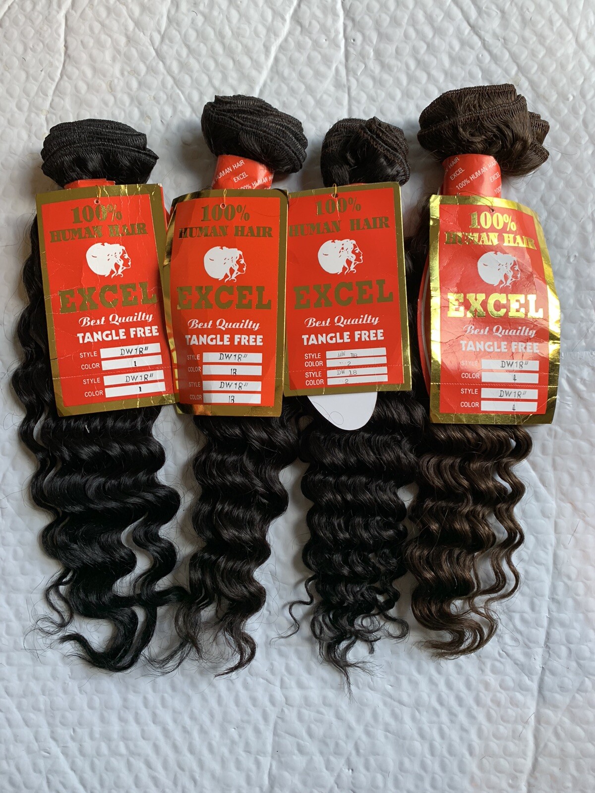 100% Human Hair for Weaving by Excel, Deep Wave Style, Feels soft and Lovely!