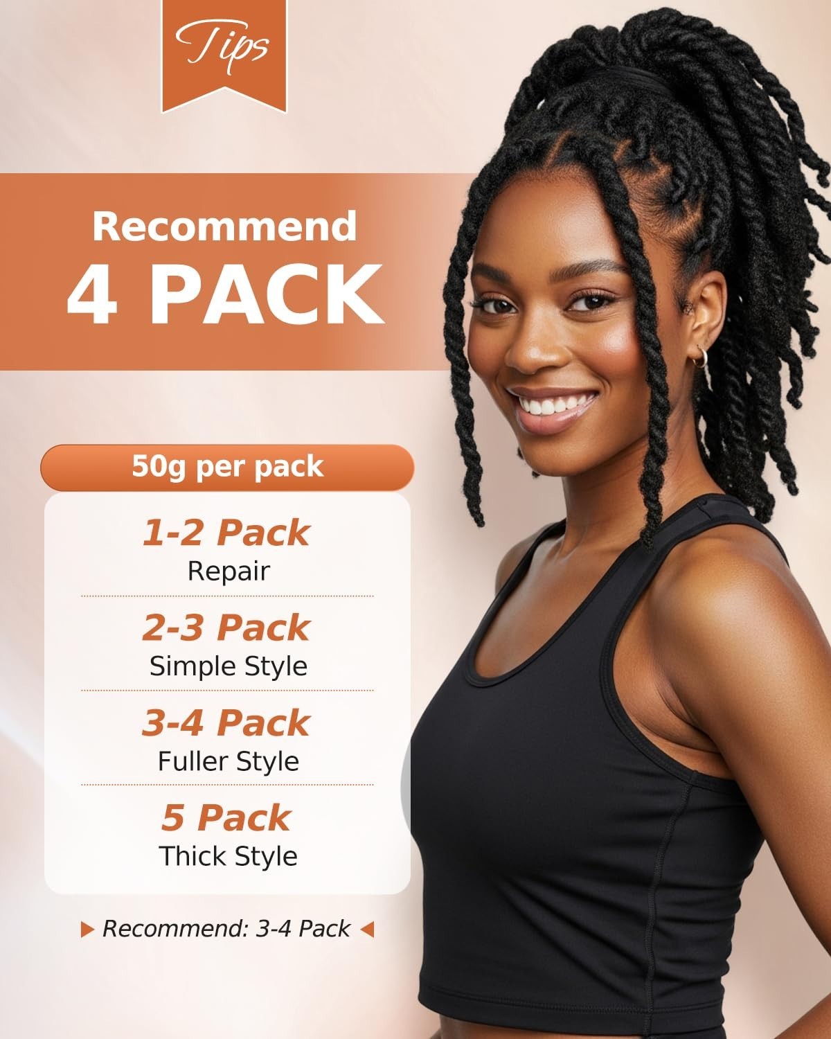 BEEOS Afro Kinky Bulk Human Hair 16″ 50g Honey Blonde 4C Kinky Curly FREE SHIP