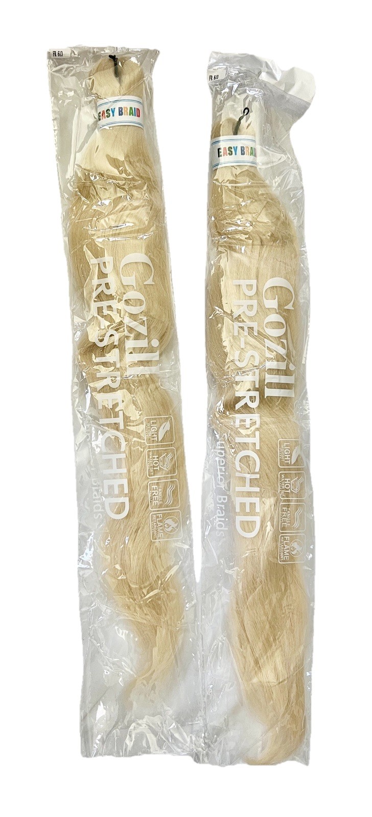 Gozill Pre-Stretched Superior Braids Lot Lightweight FR 613 Hair Beauty Supplies