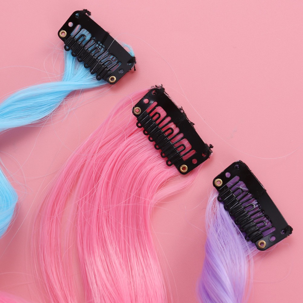Hair Extensions Assorted Highlights Holiday Events 22Pcs 50x2x1cm