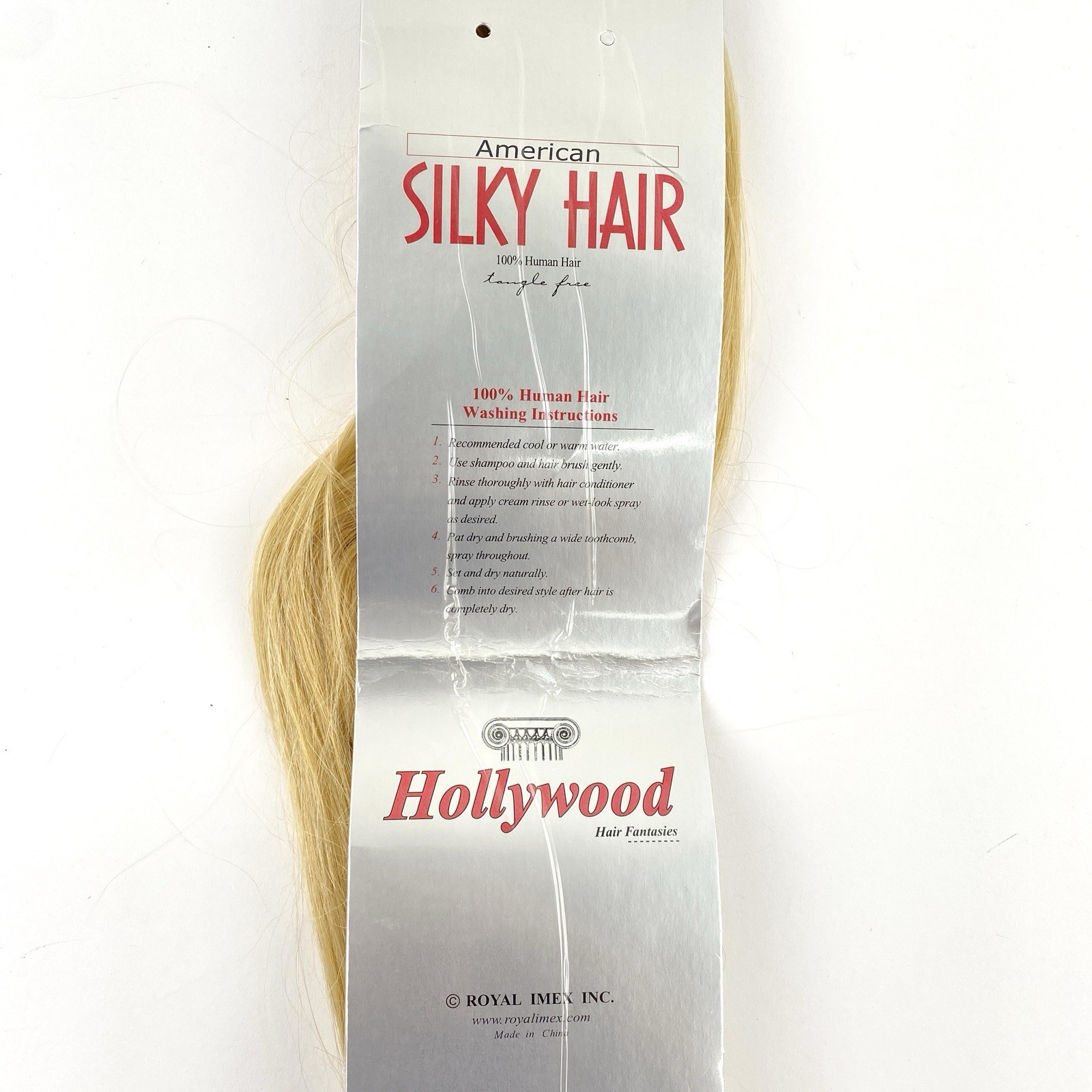 2-Packs 100% Human Hair American Silky Hair ASH 18″ #22 & Supreme Yaki 16″ #M613