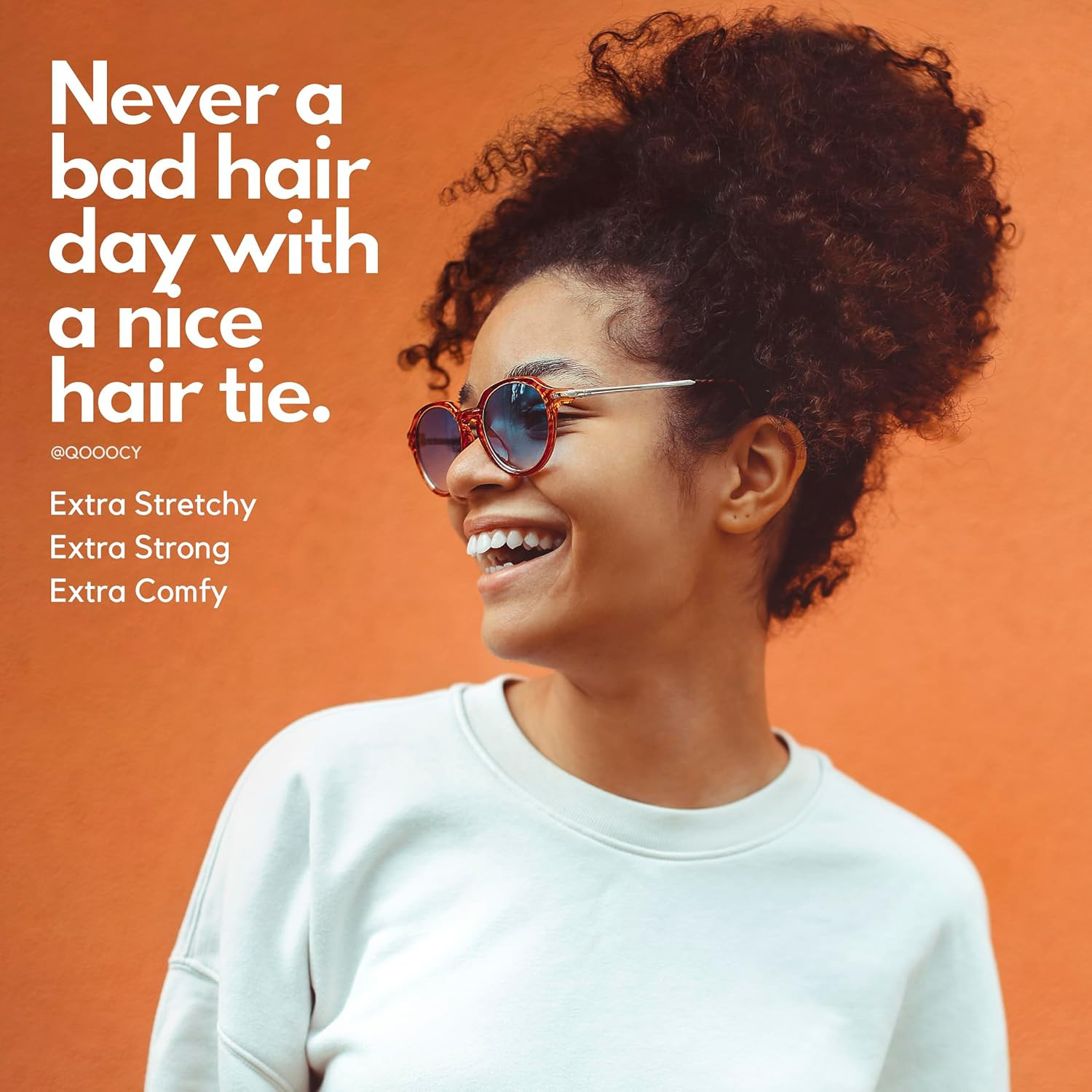 12-Pack 4X Extra Long Hair Ties – Ideal for Dreadlocks, Curly, Extra Thick Hair