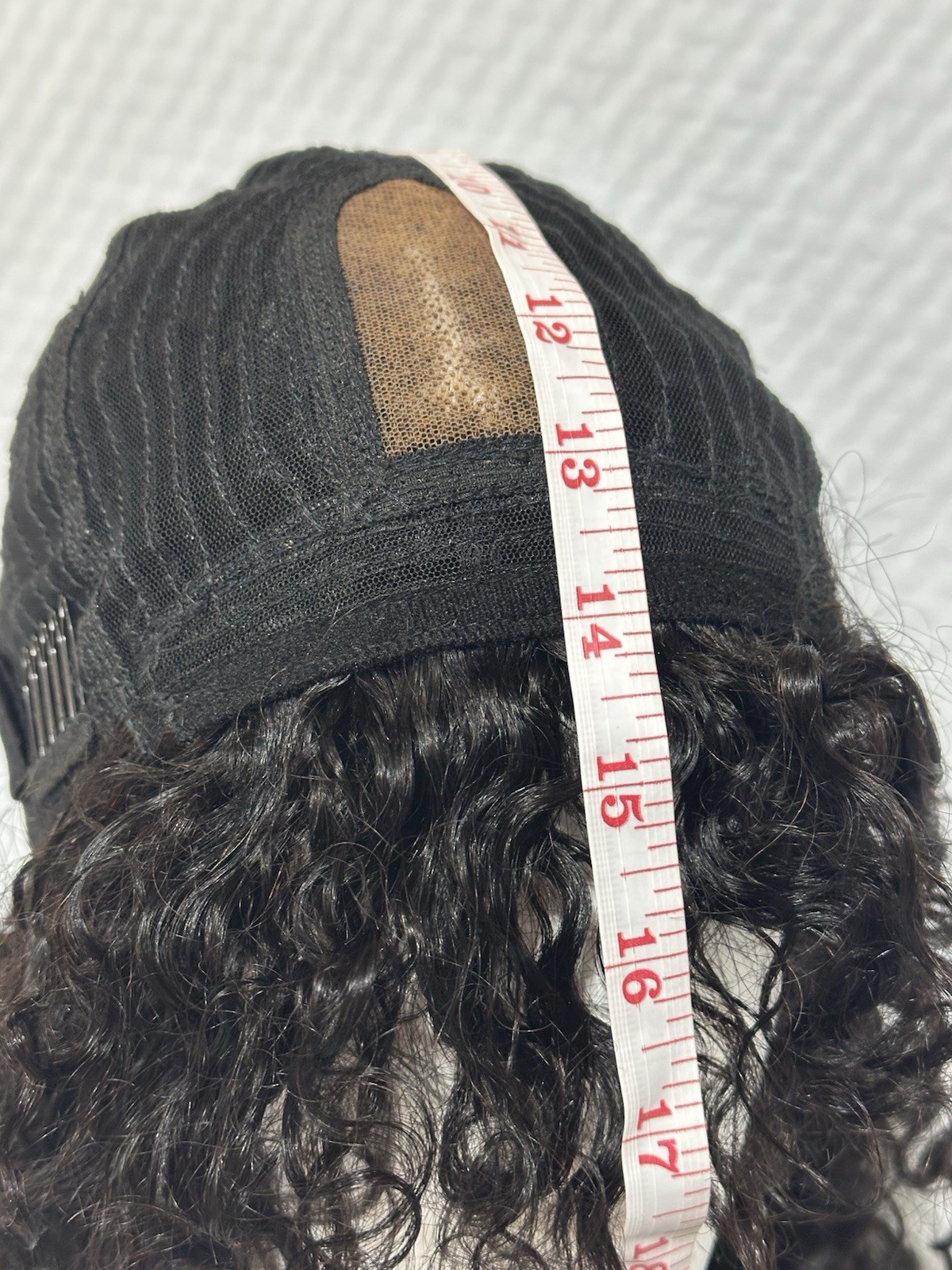 Luvme Human Hair Wig ALL DAY COMFORT WIG Curly Hair ￼ New In Box!