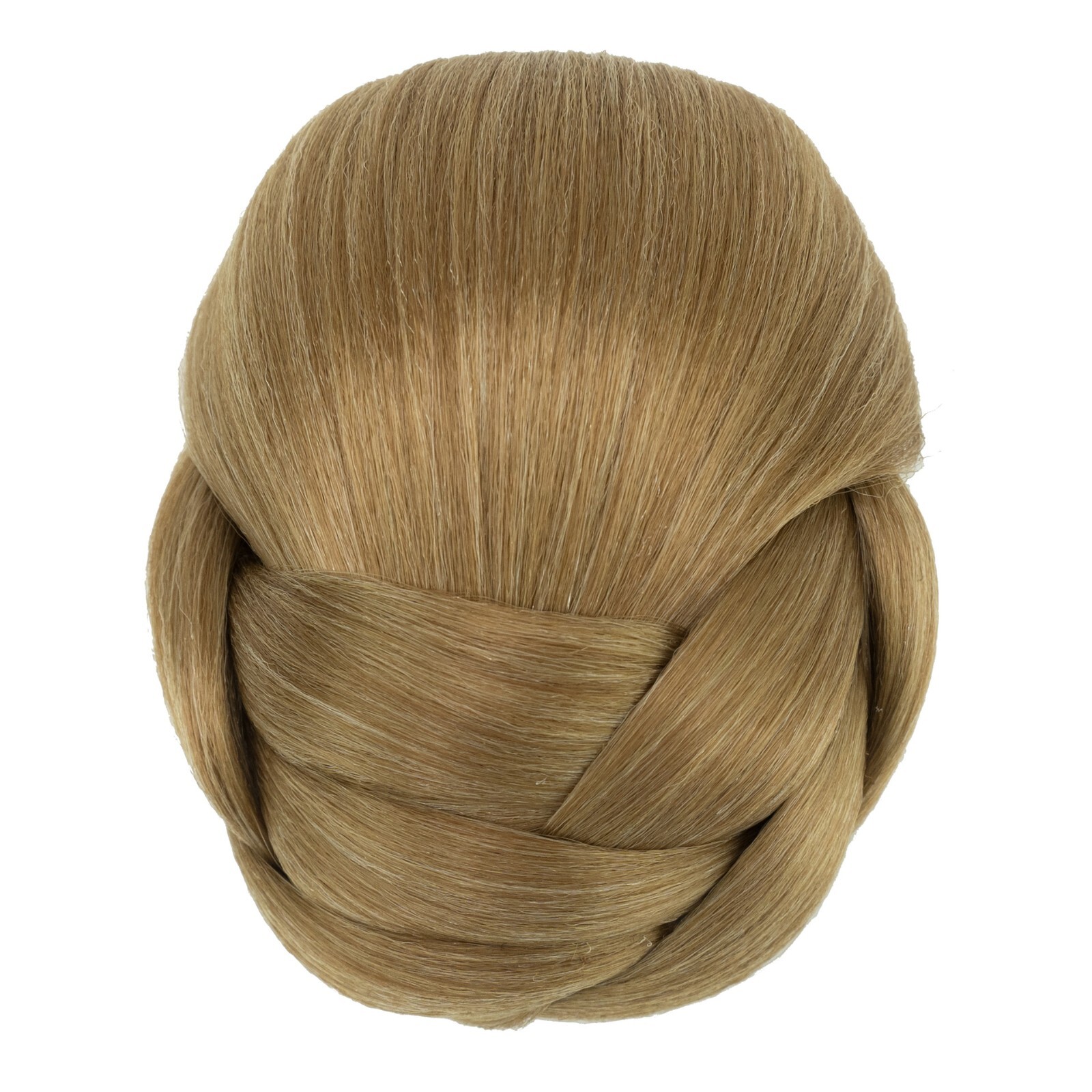 Fashion Women Twisted Braided Bun Chignon Clip In Hairpiece Updo Cover Hair Buns