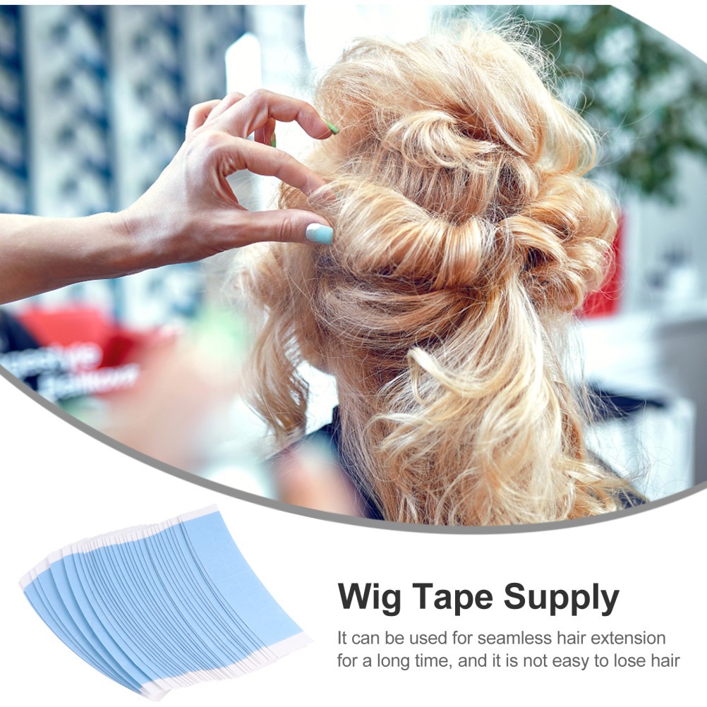 36pcs Double Sided Wig Tape for Front Hair Extensions Adhesive Pieces
