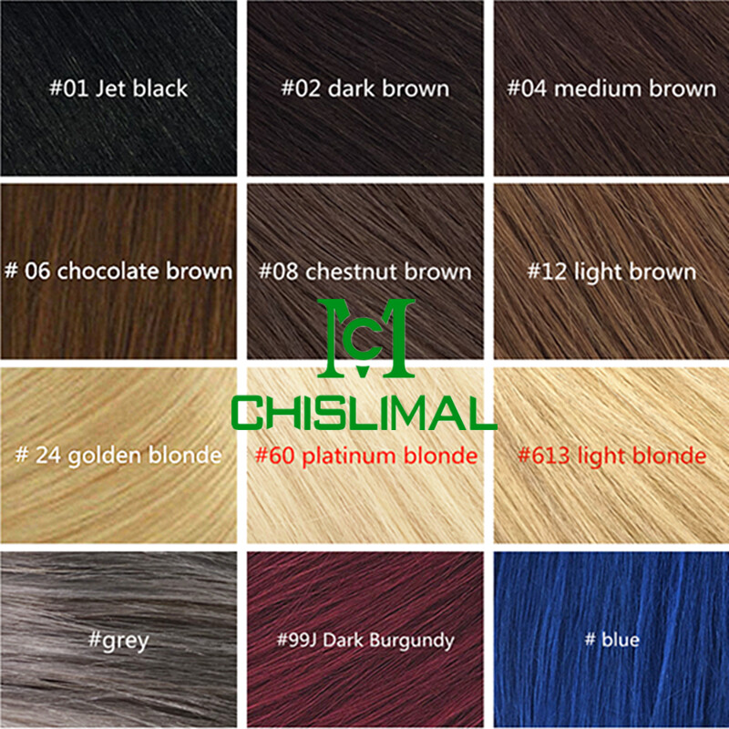 5Strands/row 20g Remy hair New 6D Human Hair Extensions Prebonded dark blonde