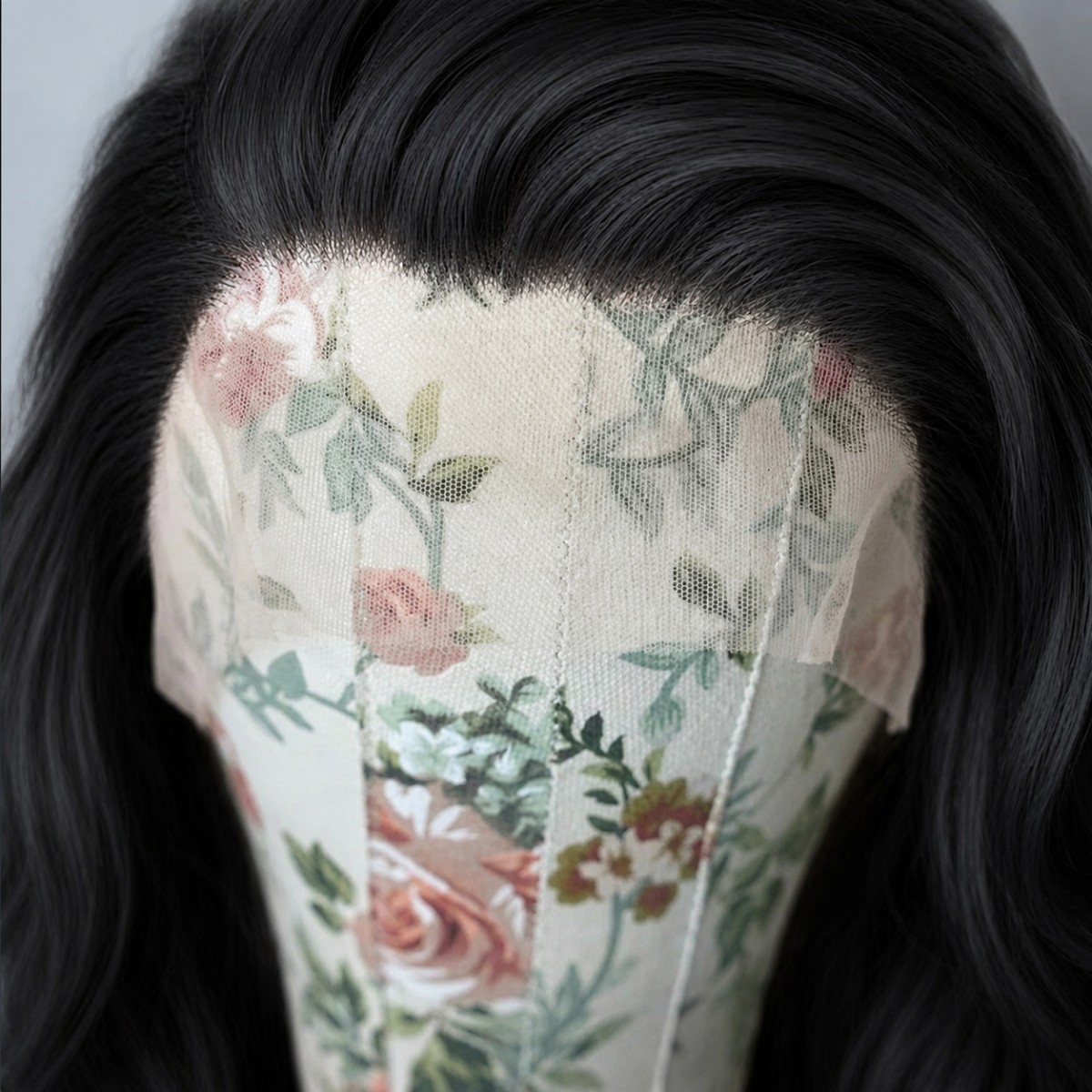 Long Wavy Off black Synthetic Hair Heat Resistant HD Lace Front Wig