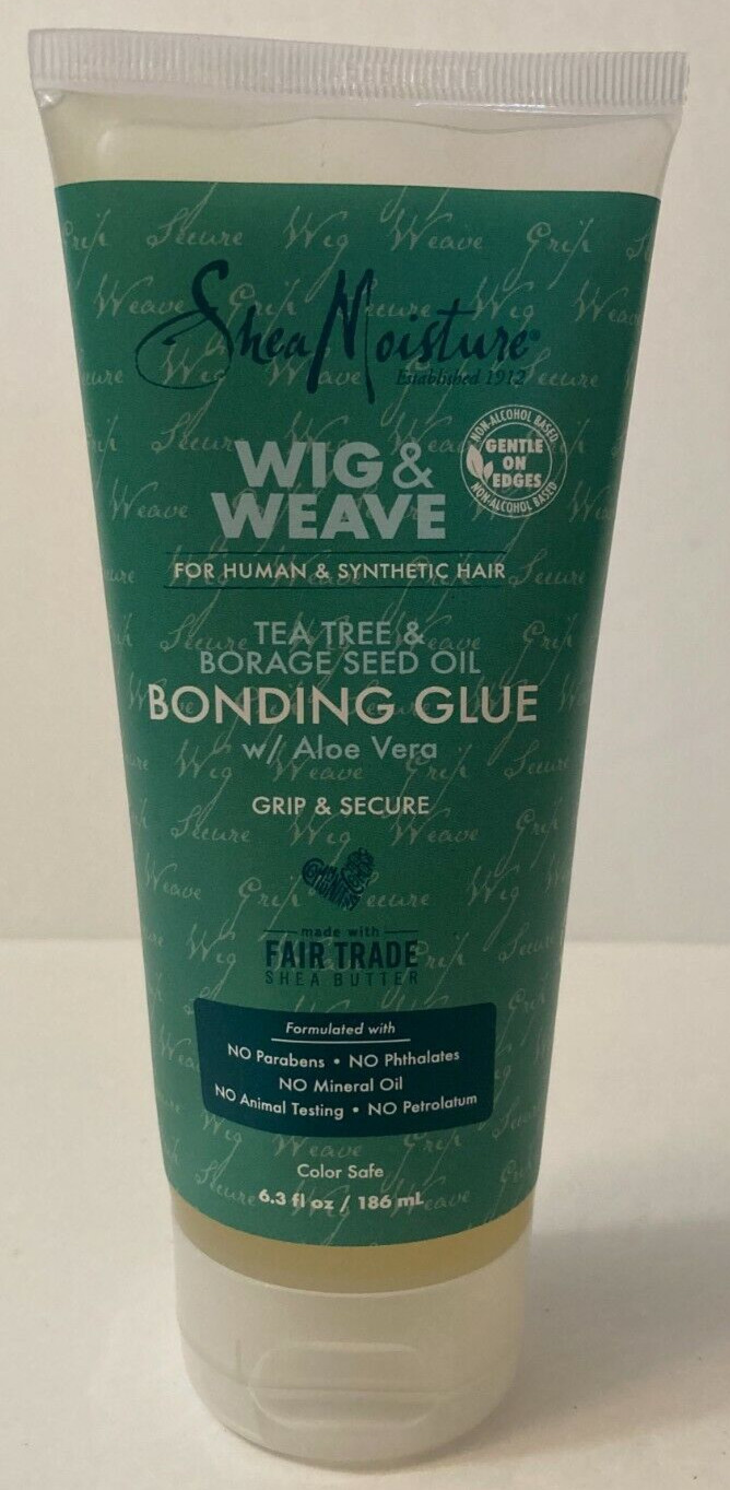 Shea Moisture Wig & Weave Bonding Glue For Human & Synthetic Hair. 3 pk. SEALED