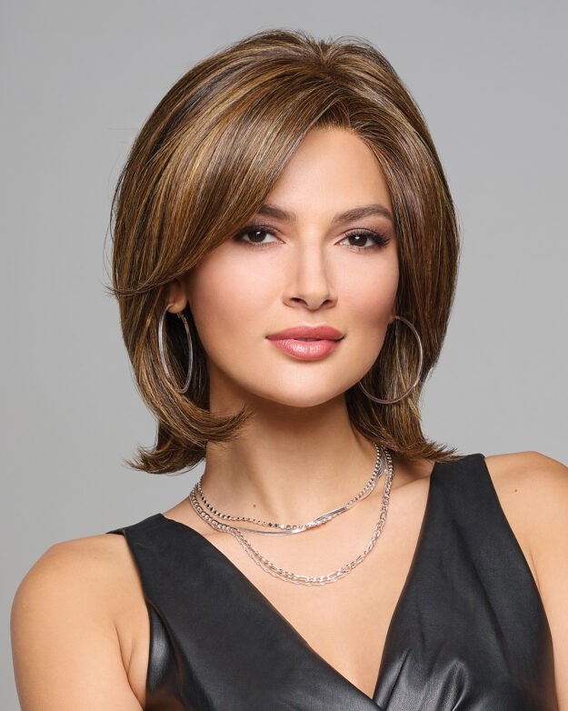 TAKE A BOW WIG-Raquel W-PetAvg-RL1688-PaleGoldenHoney-AllHandTied-LaceFt+Part HF