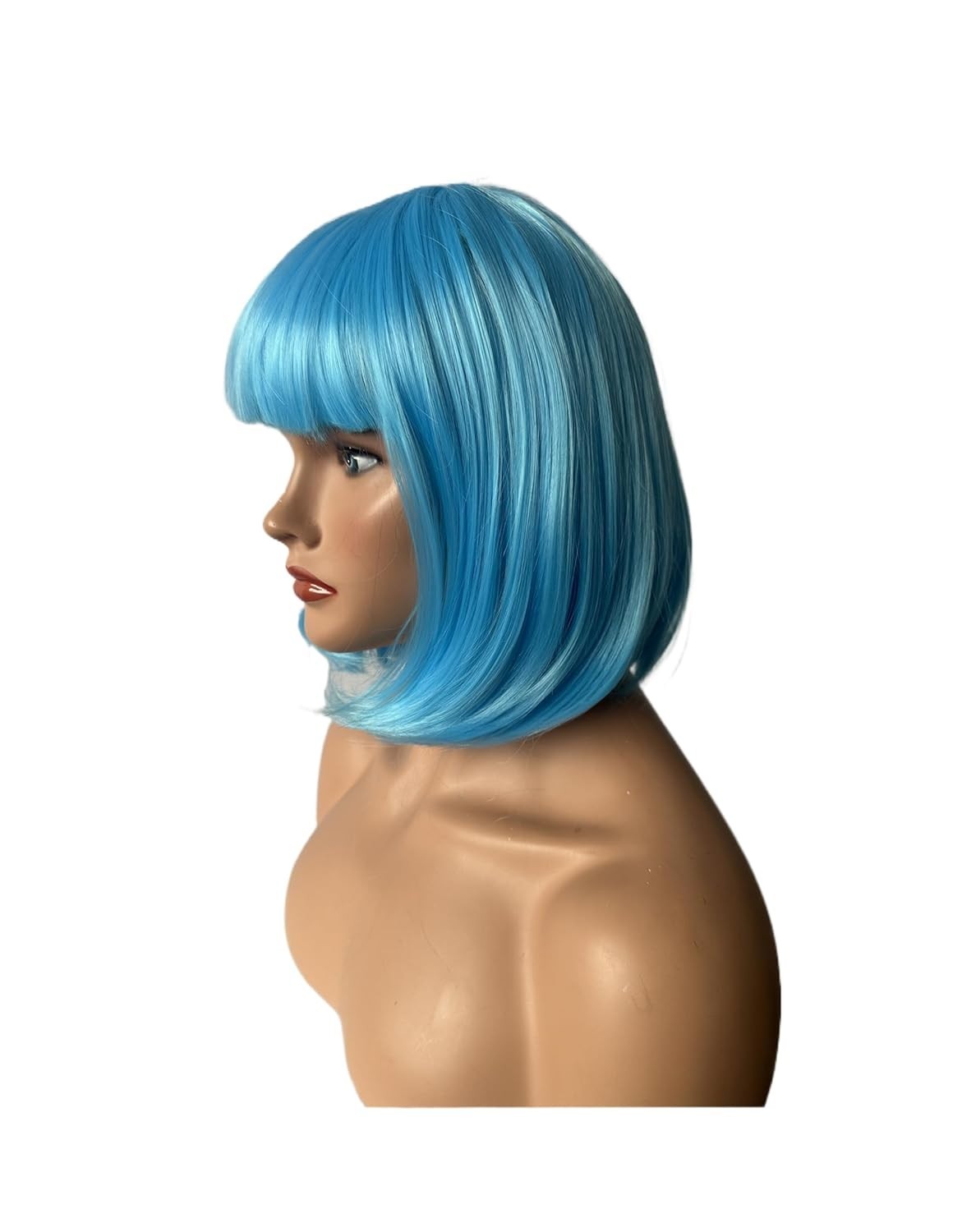 OYSRONG Women Short 11.81” Bob Straight Multifunction Synthetic Hair Cosplay Wi