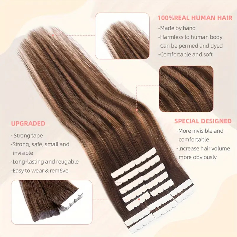 12-24 inch real hair wig pieces 100% real hair for all 16 pieces/pack