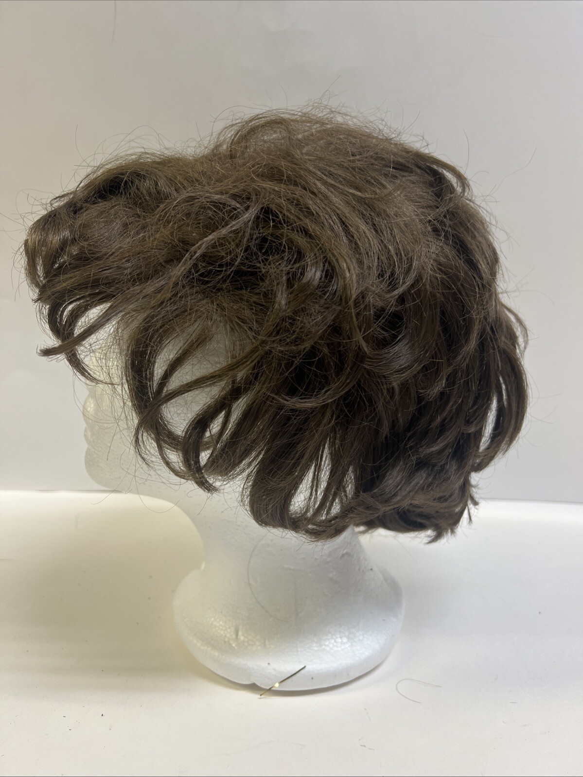 Elura Full Wig Short Brown 100% Mod Acrylic Fiber from USA Made In Korea