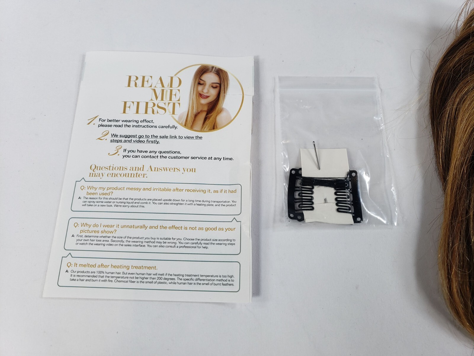Elailite V3.0 Hair Toppers Human Hair for Women 6″ Chocolate Brown & Dark Blonde