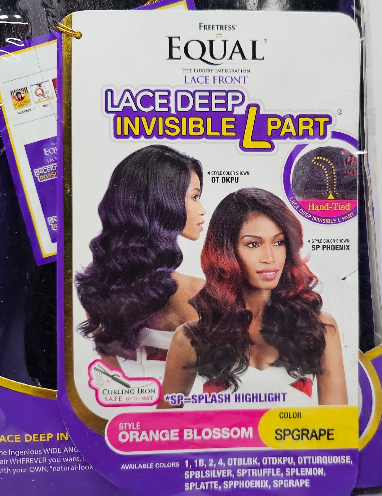 Freetress Equal Shake n Go Lace Front Wig “Orange Blossom”